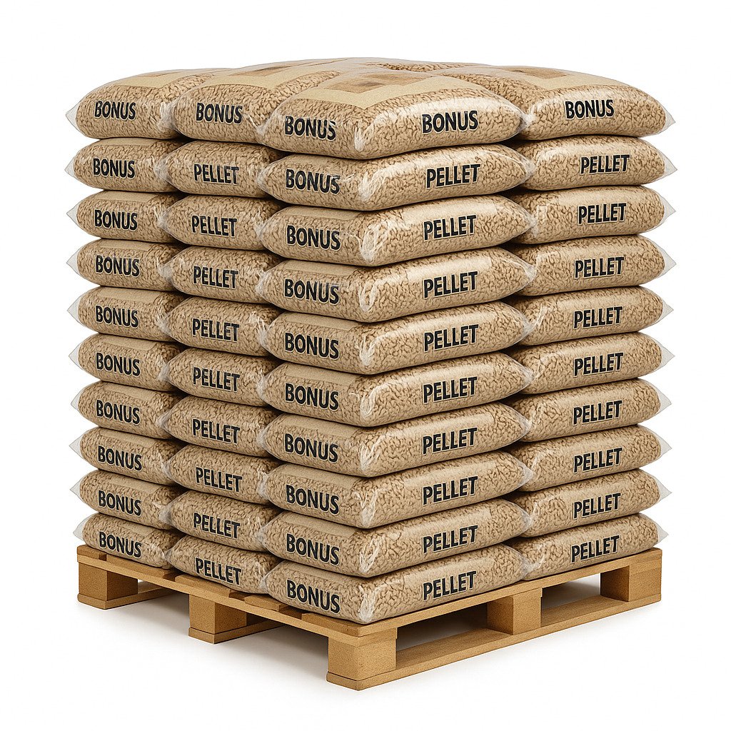 Pellets de granulés Bonus Pellet en Palette de 70 sacs