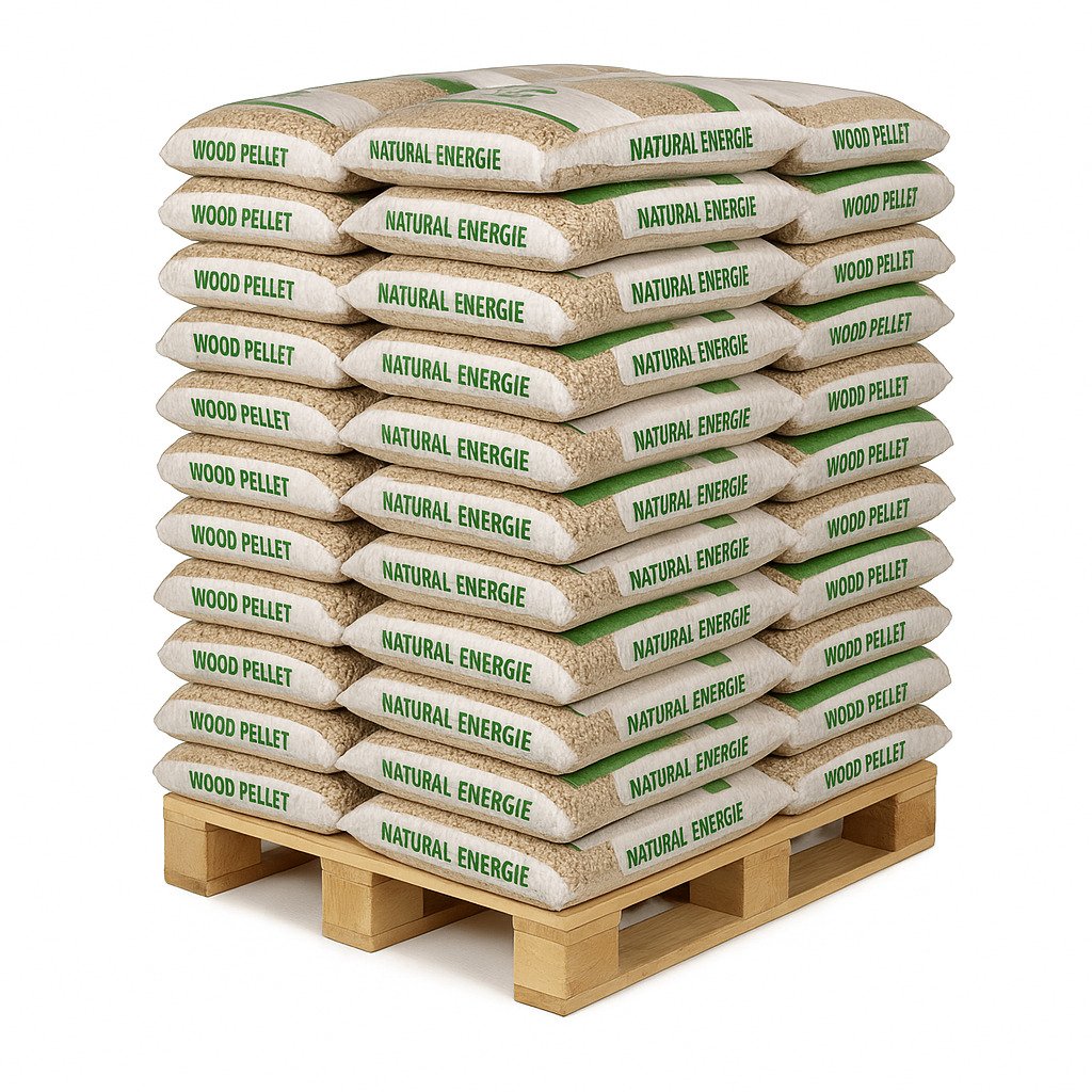 Pellets de granulés Natural Energie en Palette de 70 sacs de 15 kg