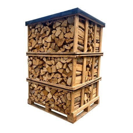 elimantomer (1) Bois de chauffage – 2 stères de bûches 25 cm – Mélange hêtre et chêne – Image 1