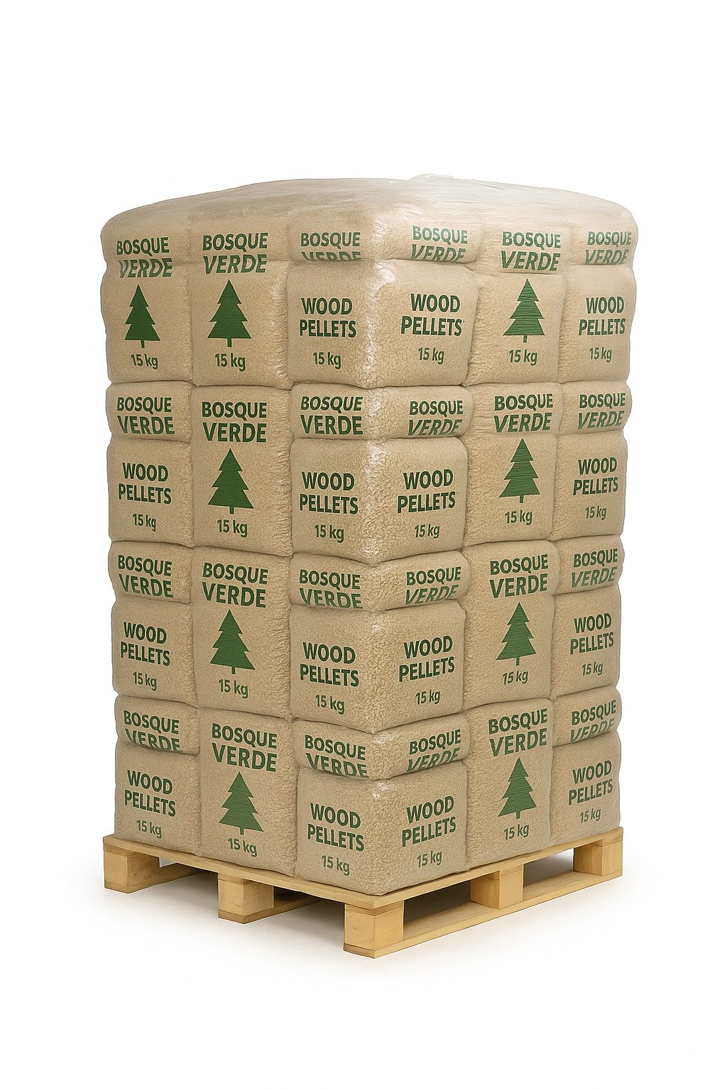 fef10e73-dc4b-405e-82e1-63514ce96bc2-1 Pellets de granulés Bosque Verde en Palette de 70 sacs de 15 kg – Image 1